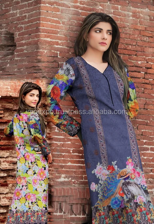 Ladies kurti manufactures in Lahore / latest long kurti designs