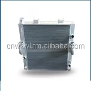 Aluminum plate-fin heat exchanger for agriculture machinery