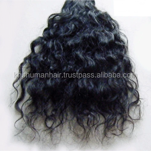 
Кудрявые волосы Remy, машинные волосы 