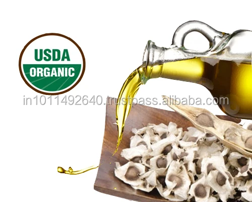 Certified Moringa Seed Extract Oil Direct Factory Sale 100% Pure & Organic Moringa Oil Supplier From India