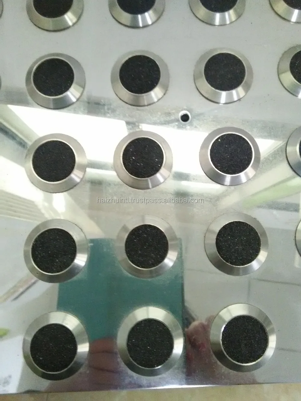 
Paving supplier, tactile paving, stainless tactile mat 