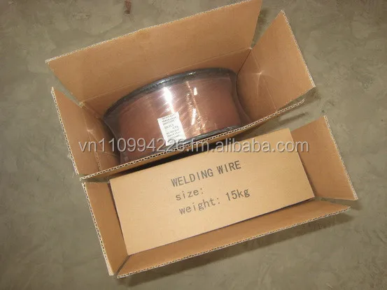
WELDING WIRE ER70S-6 0.8mm, 0.9mm, 1.0mm, 1.2mm, 1.6mm, classifications AWS 