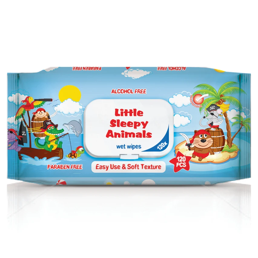 Little Sleepy Animals Wet Wipes