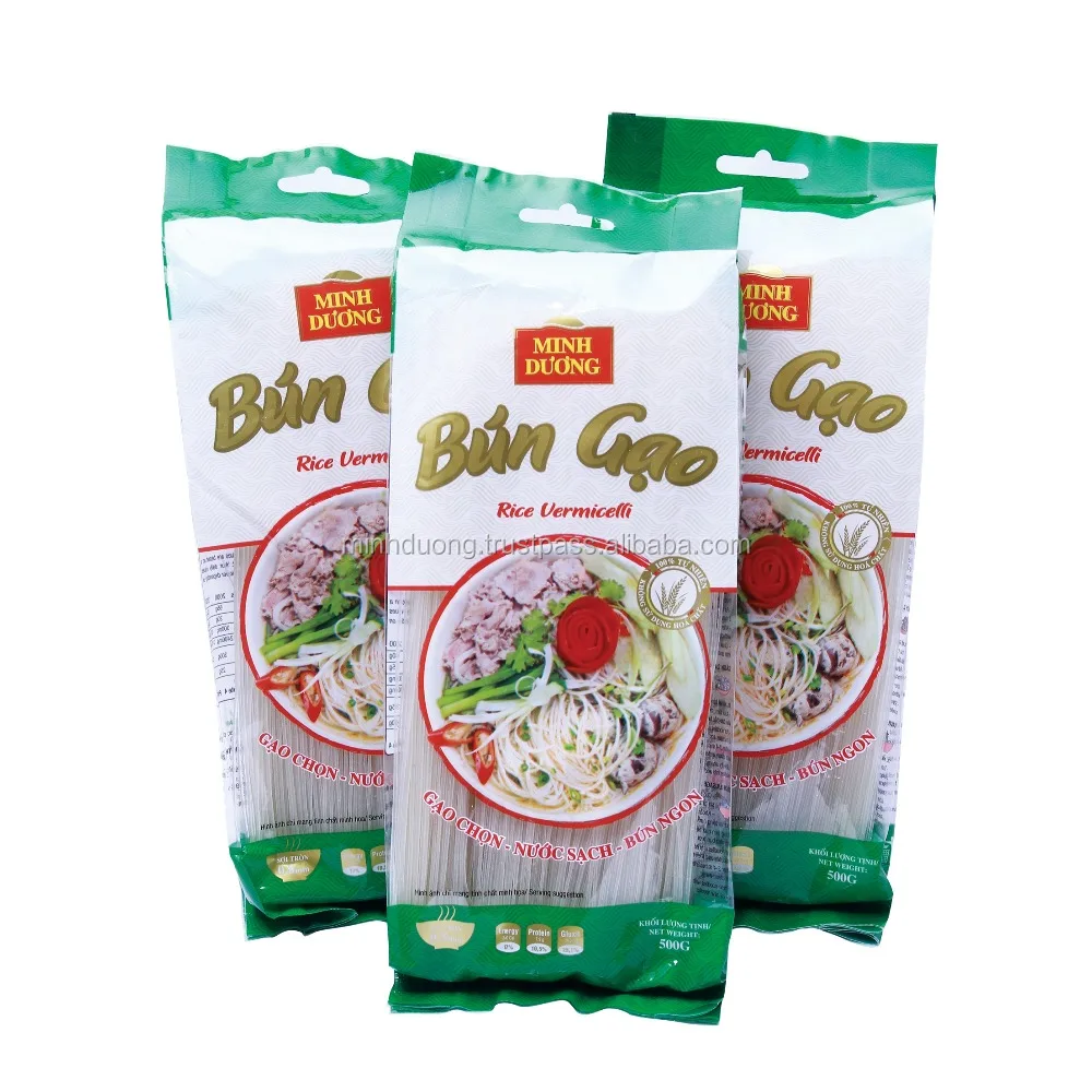 Вьетнам, Лидер продаж, рисовая вермишель, лапша быстрого приготовления, рисовая лапша 0,6 мм-булочка gao Ming Duong