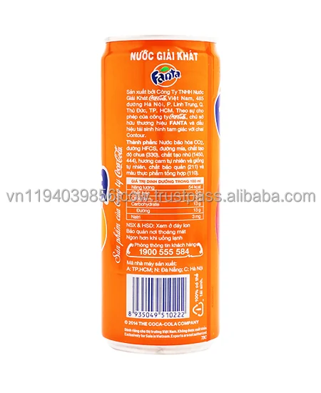 Mirinda безалкогольные напитки, оптовая продажа, высокая банка 330 мл