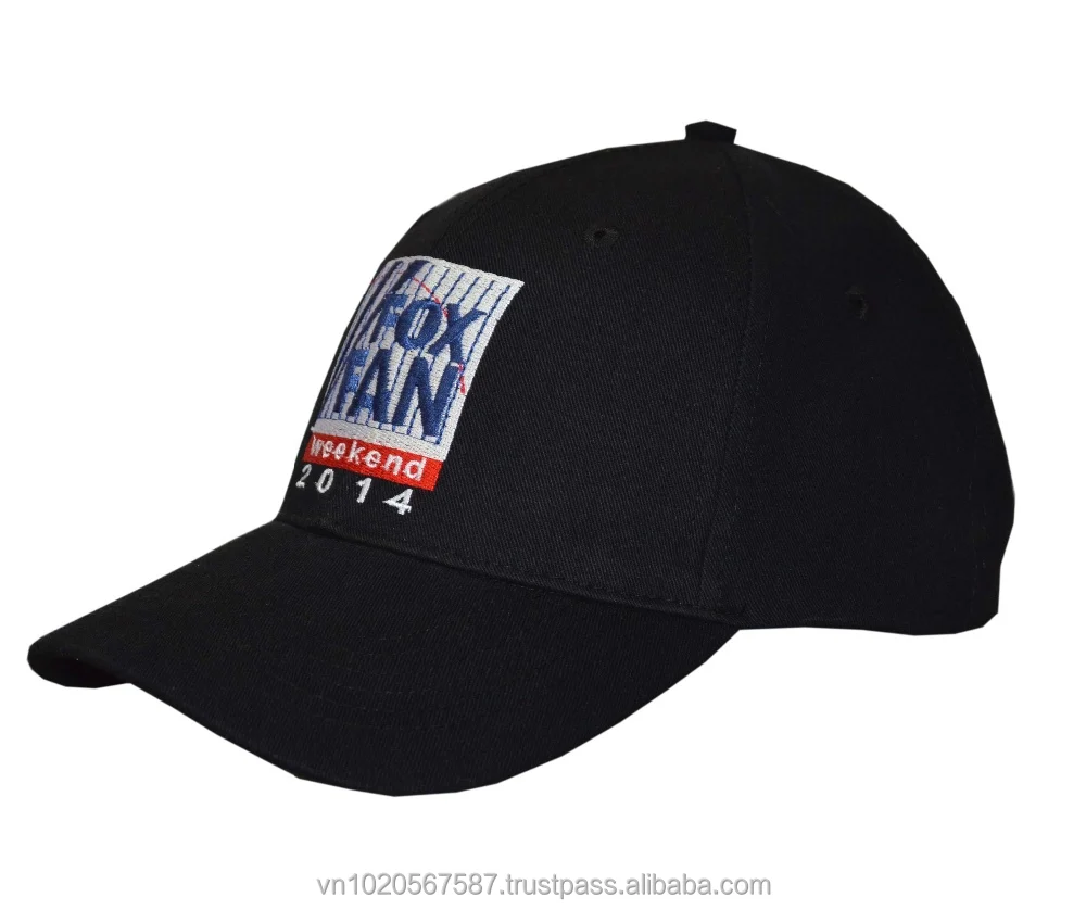 Высококачественная шапка из 100% хлопка с вышитым логотипом