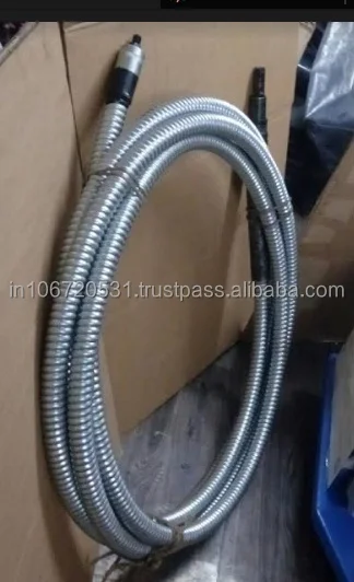 FLEXIBLE SHAFT FOR CLEANING GRINDING AND ROTATION