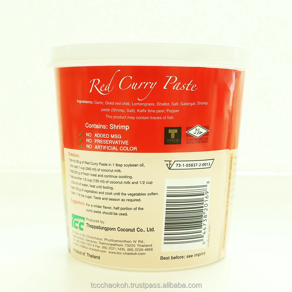 
MAE PLOY Red Curry Paste (1000 g) 