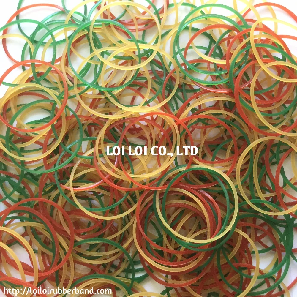 BEST selling Natural Rubber bands use for Agricultural like Green onion, Chives, Asparagus... and more Vegetables Food grade