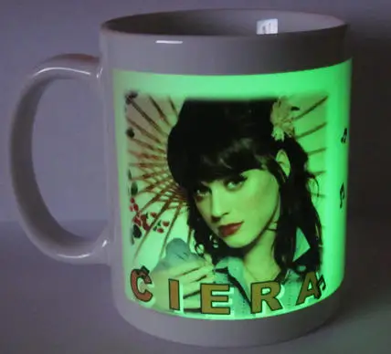 
Wholesale China Mug for Sublimation Printing/11oz Night Glow Radium Mug 