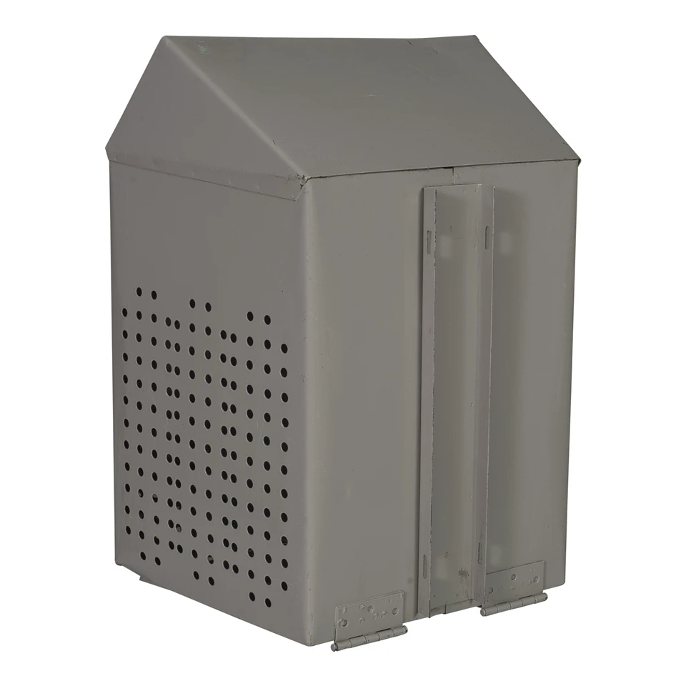 30 L Wall Mounted Waste Bin Stainless Steel Silver  GMW 30 Trash Bin Waste Bin Garbage Can Metal Pedal Stainless Steel