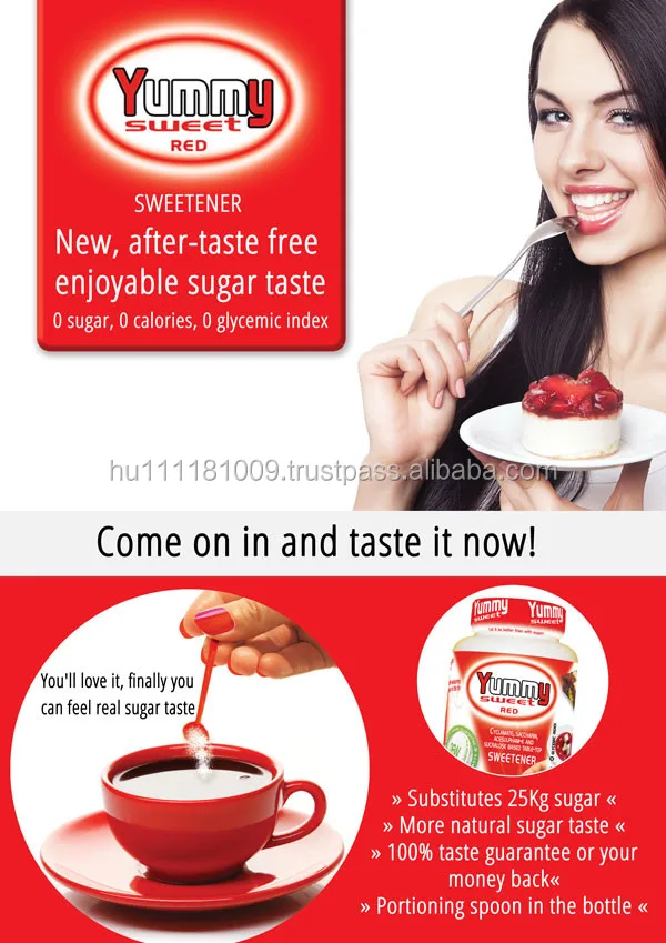 Unique, sugar tasting sweetener for diabetics