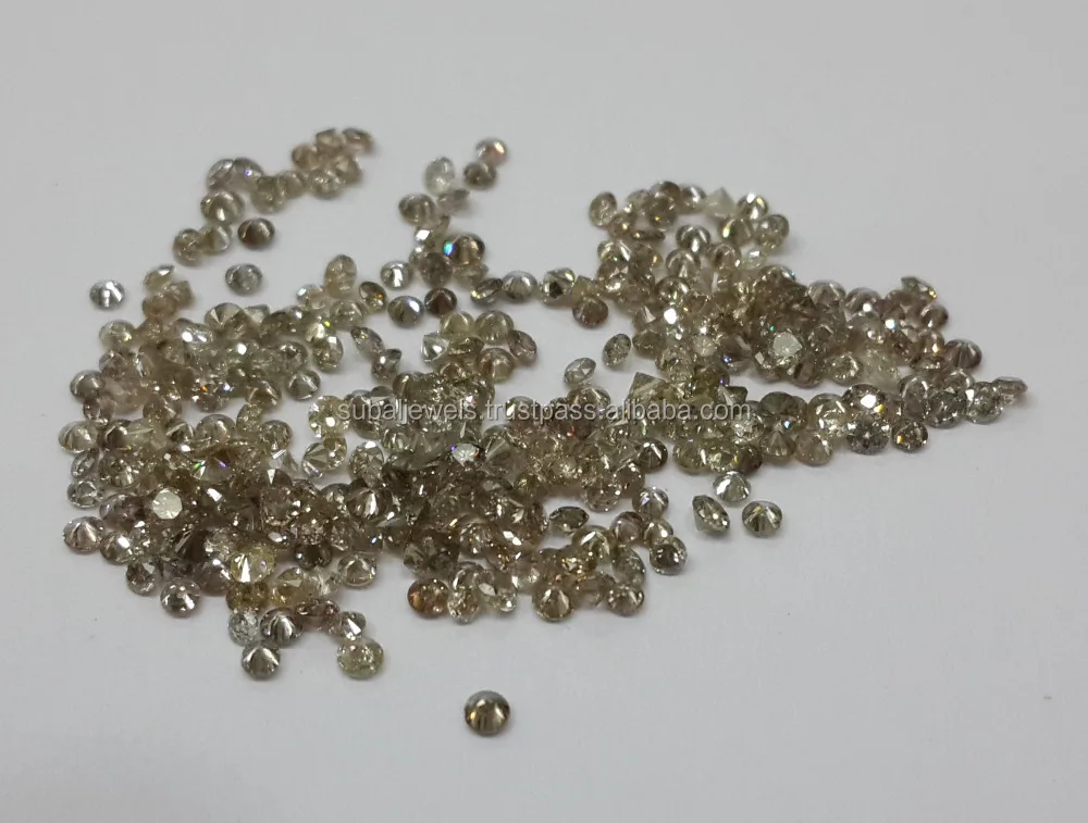 0.7-1mm SI-I Clarity K-L Color Natural Loose Brilliant Cut Diamond Non-treated Nonheated for Setting
