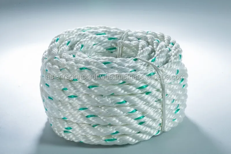 Nylon double braided rope