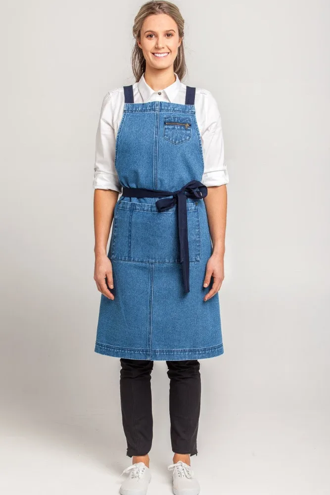 cheap bulk wholesale Kitchen Denim Apron