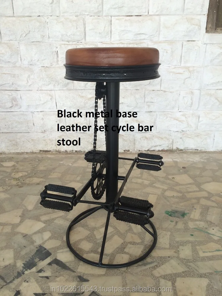 Industrial Vintage Cycle Style Bar Stool