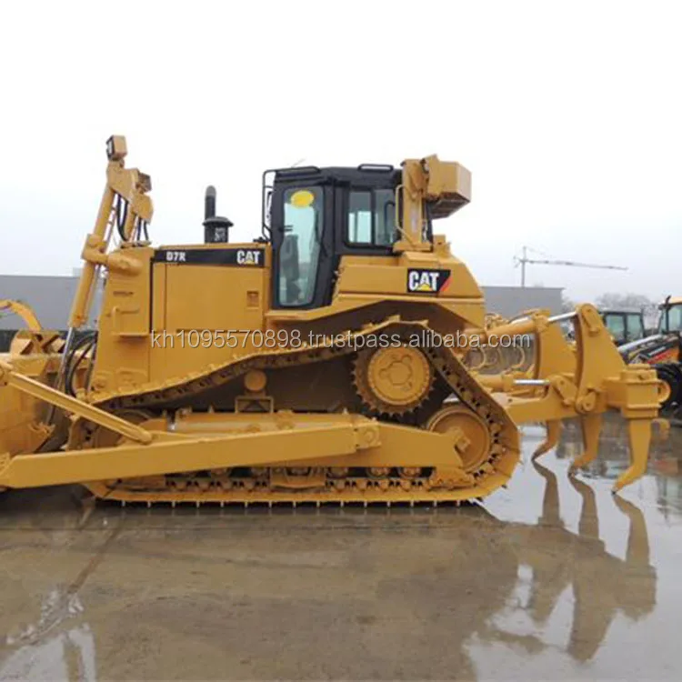 Original Japan D7R crawler bulldozer for sale , Caterppillar dozers D7 on sale in Shanghai China