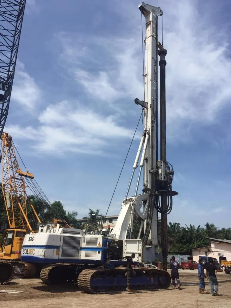 
[ Winwin Used Machinery ] Used Rotary Drilling Rig Soilmec R625 2007yr For Sale 