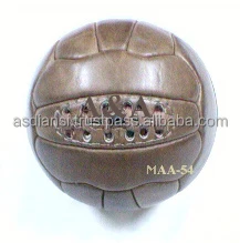 leather football Antique Leather Soccer Ball retro style balls Old school footballs rugby ball