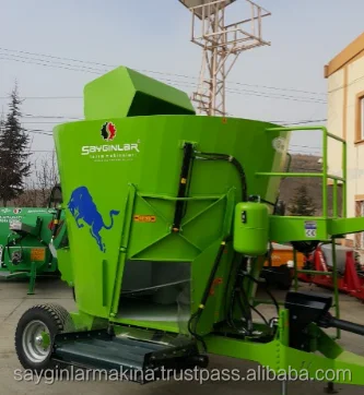 Forage Feeders From Turkey 8 Cbm  Feed Pellet Machine Hot Sale Animal