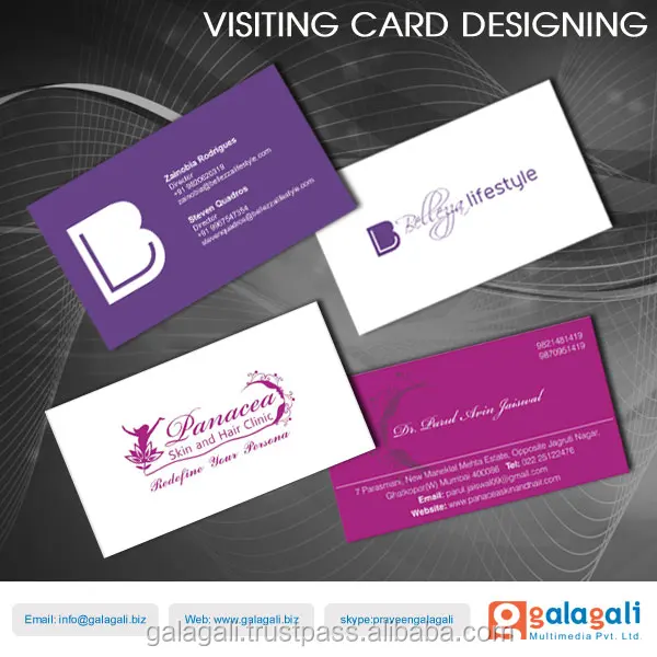 Customized and Professional Business Card Design, Company Visiting Cards - Graphic Design