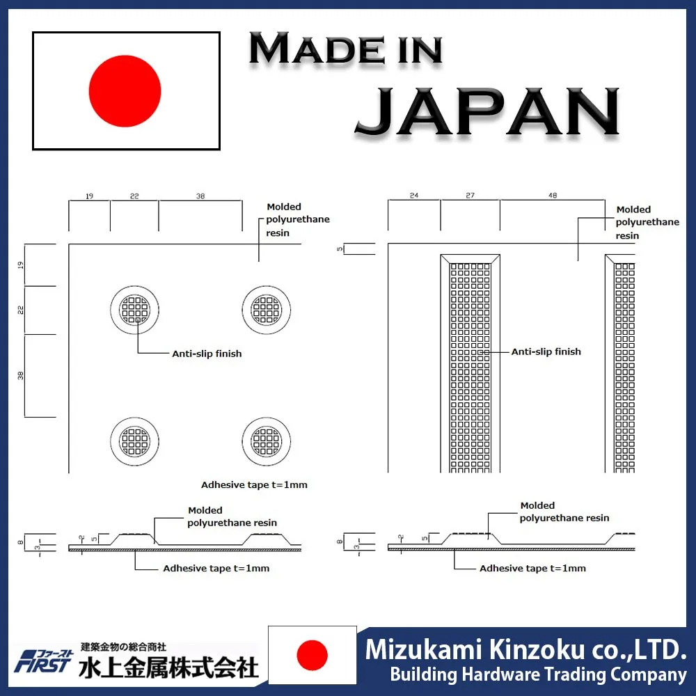 
Durable sidewalk tile for blind Tactile Paving made in Japan <strong><span style=