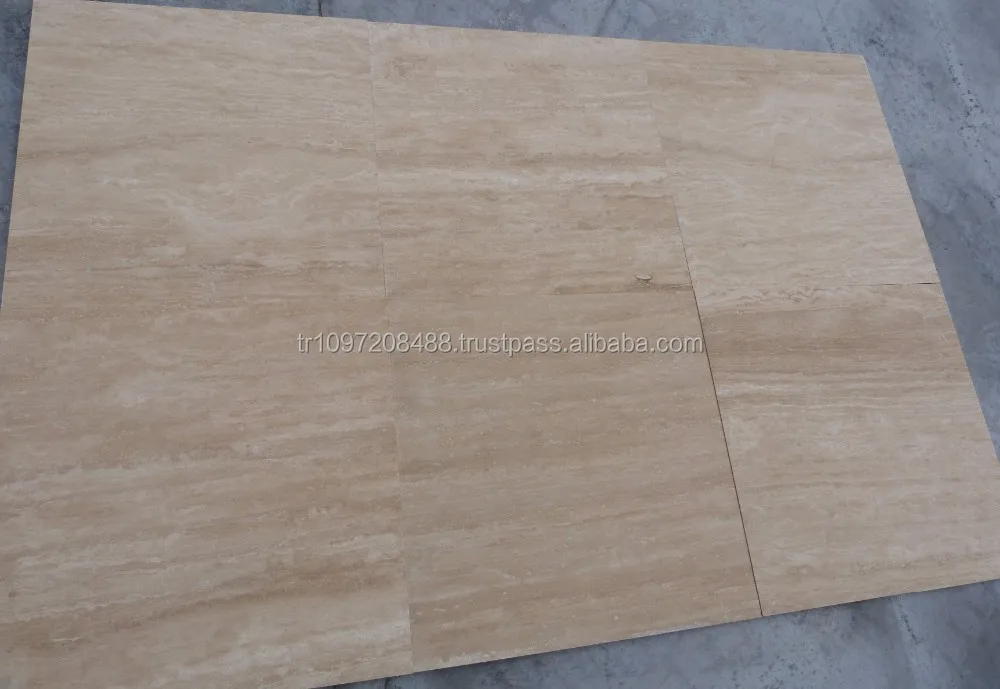 
Vein Cut Light Travertine tiles and slabs from Turkey 