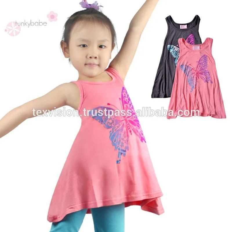 
Creat дизайн популярные танцы Tee Printted бабочка длинная рубашка для юниоров девушки 