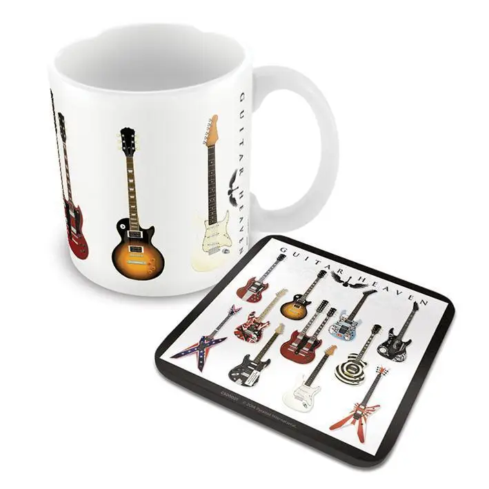 Домашние кружки, набор гитарных кружек и подставок, подставка под кофейную кружку, украшение стола и аксессуары