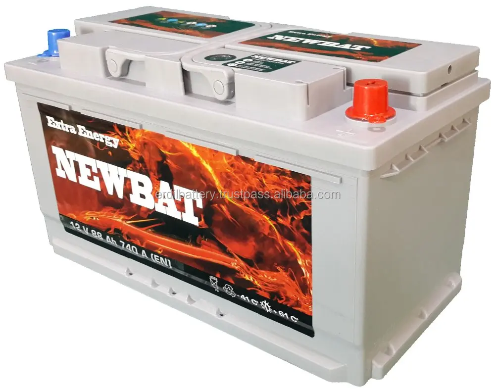Newbat 88 Ah Maintenance Free batterydin type battery made in Turkey