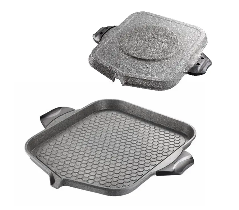 
Induction BBQ grill plate 