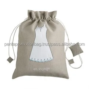 
Printed Dust Bag With Drawstring Organic Cotton 