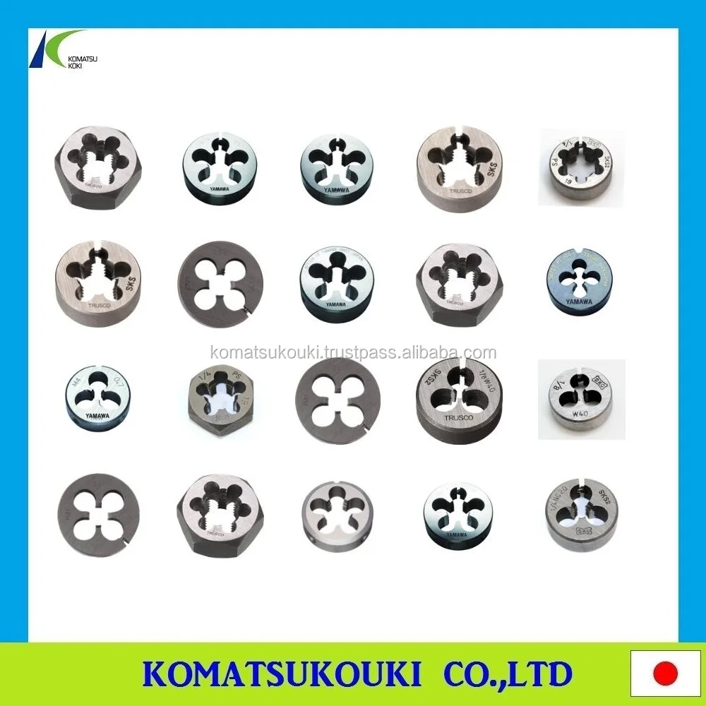 Unique Japan OSG thread rolling dies RD(SKS) RD S 38XM16X1.5, tap/endmill/insert and drills also available