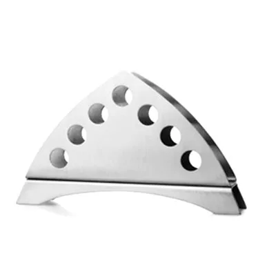 Держатель для столовых приборов из нержавеющей стали с двумя ручками красного цвета