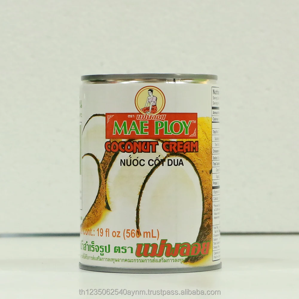 MAE PLOY Canned Coconut Milk (20% Fat) 560 ml