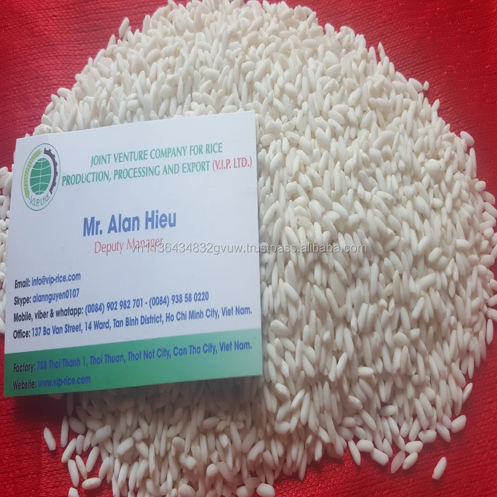 NEWEST CROP VIETNAM 10% BROKEN GLUTINOUS RICE WITH STICKY RICE