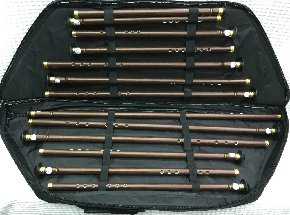 Turkish Woodwind Plastic Ney Set 13 Pcs Nay Flute