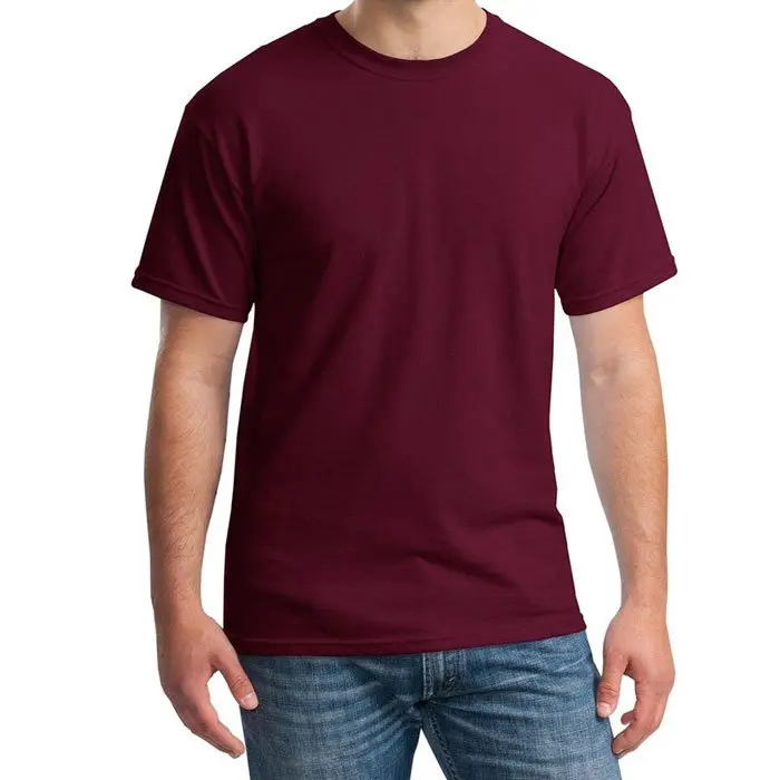 100% cotton wholesale blank t shirts high quality plain t shirts in different colors, plain no brand t-shirt