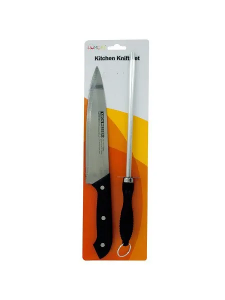 Knife and Sharpener Set