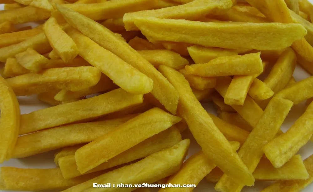 Жареный Желтый Сладкие Картофельные Чипсы
