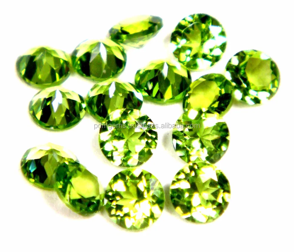 Natural Faceted High Quality Peridot Green Loose Gemstone Mixed Shape Customized Best Selling Natural for Jewelry Making Stone