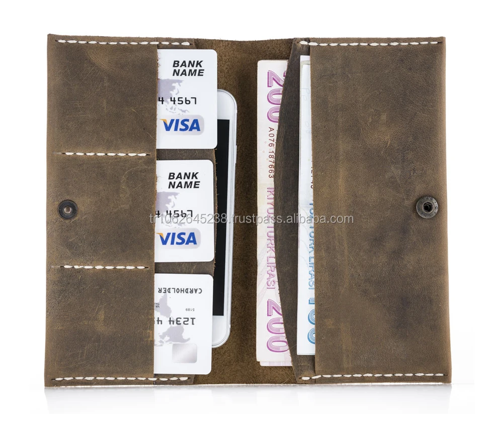 Promotional gifts Handmade Genuine Leather Wallet