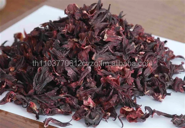 Dried Roselle Hibiscus Flower / OEM and Private Lab / Pesticide Free / 100% Natural / Product of Thailand / Herbal Tea