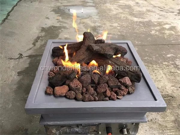 Открытый квадратный стол для газовой плиты