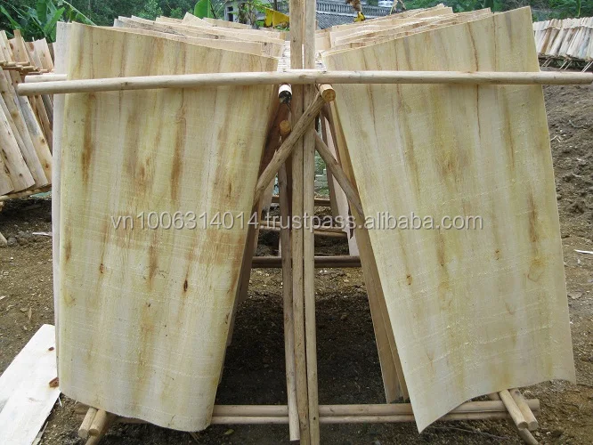 Древесный сердечник из акации Вьетнама для производства фанеры, OSB, LVL