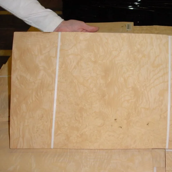 Excellent Natural Ash Burl Sliced Veneer for Fancy Furniture