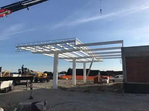 Gas Station Steel Structure CE | ISO | EN