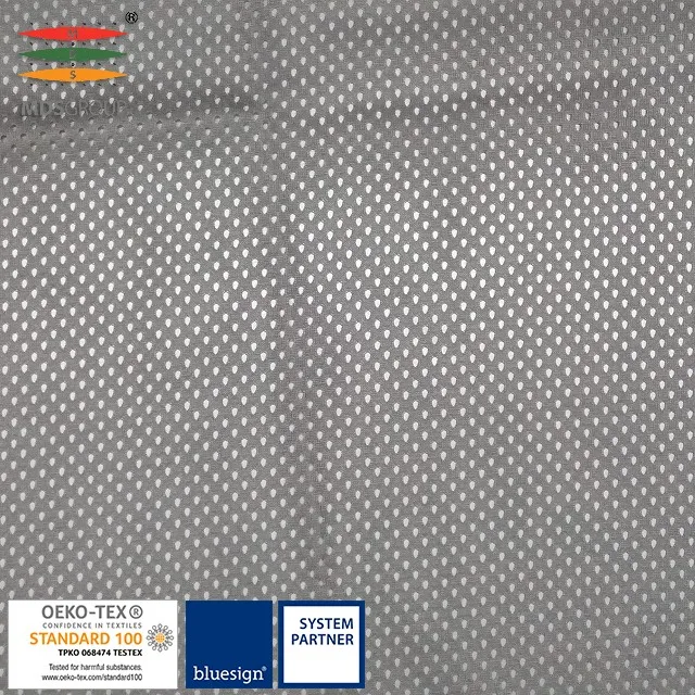 100% micro polyester warp knit tricot mesh suitable for lining panel and print of sportswear
