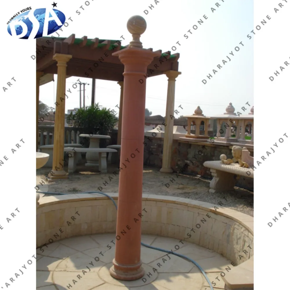 rainbow sandstone hand carved fountain dancing fountain statue sculpture smooth finish and cheap rates and reasonable prices