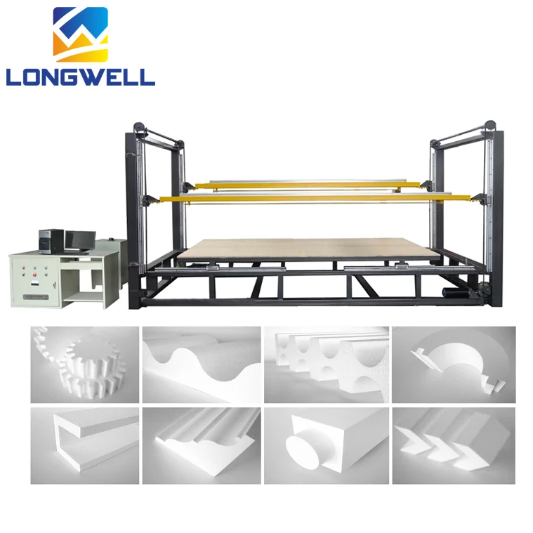 Longwell Automatic High Accuracy EPS Styrofoam Cutter with CE